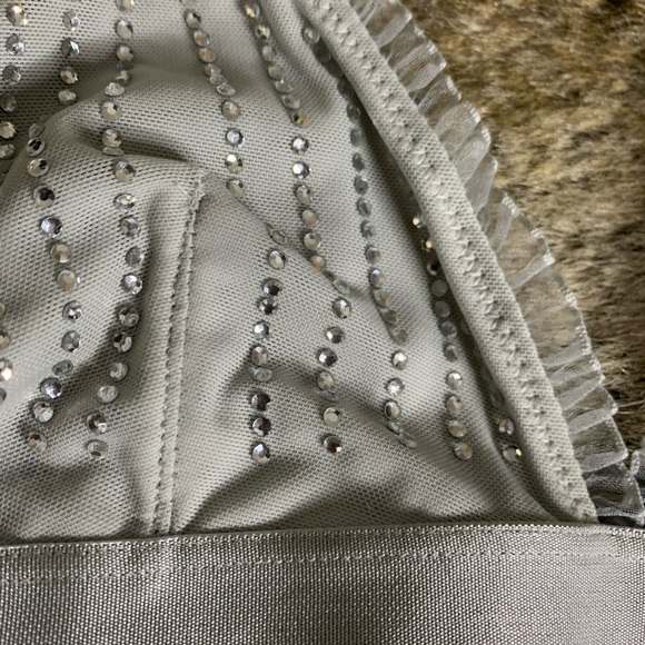 NWT Urban Outfitters Rhinestone Strappy Bra M - Picture 6 of 7